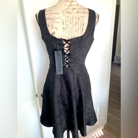 Last Chance sale NWT Disturbia ‘ Aisha ‘ Jacquard Mini Corset Dress - Picture 6 of 11